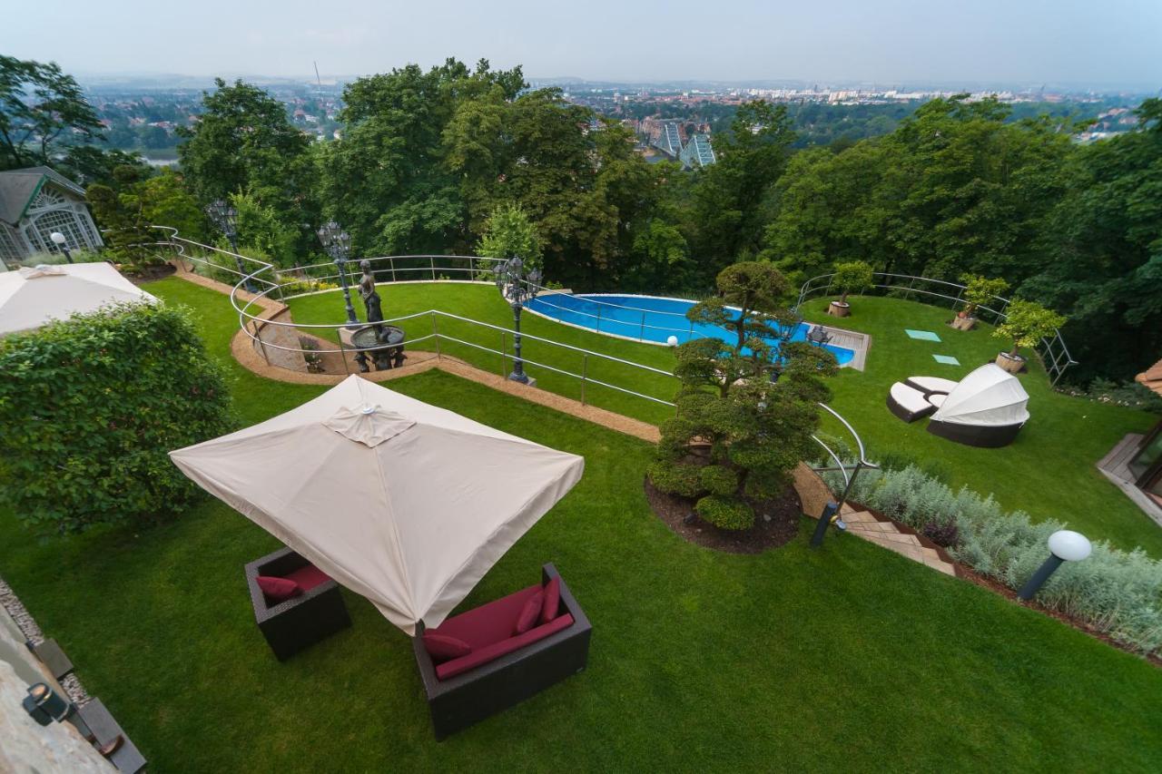 Villa Via Lapis - Panoramablick Ueber Dresden - Garten - Pool - Sauna - Luxus 외부 사진